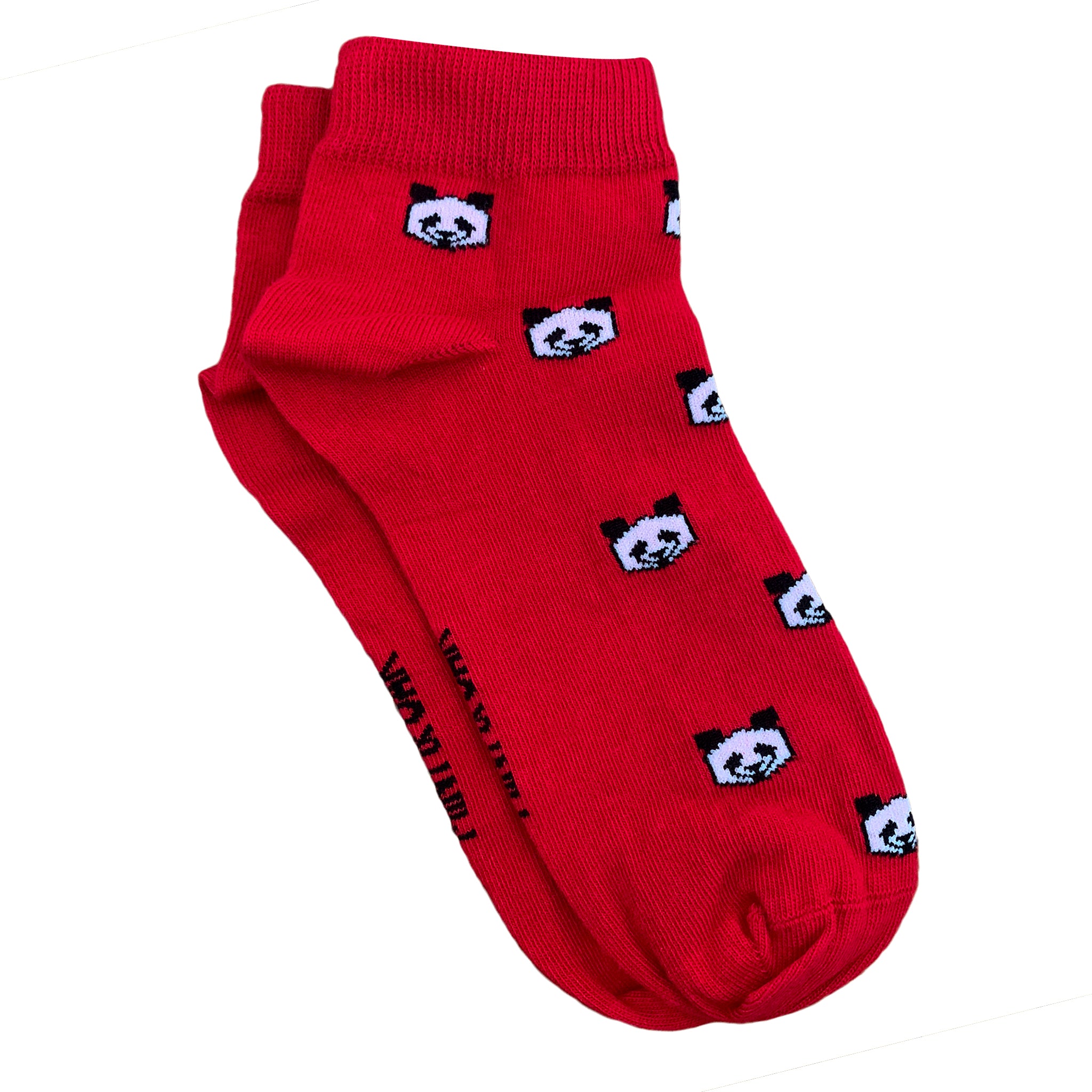 Panda Express - Red Men's Ankle Socks