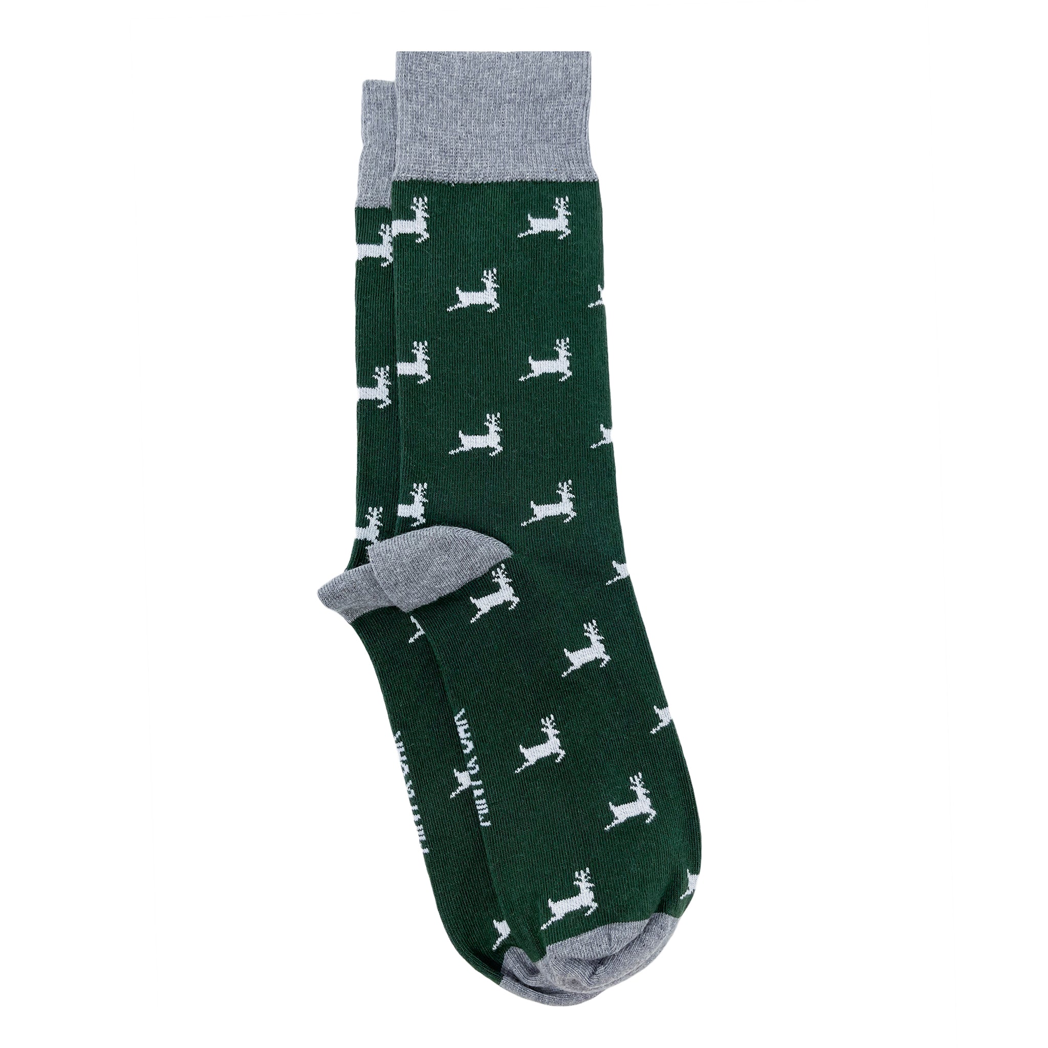 Green Dasher Men's Crew Socks