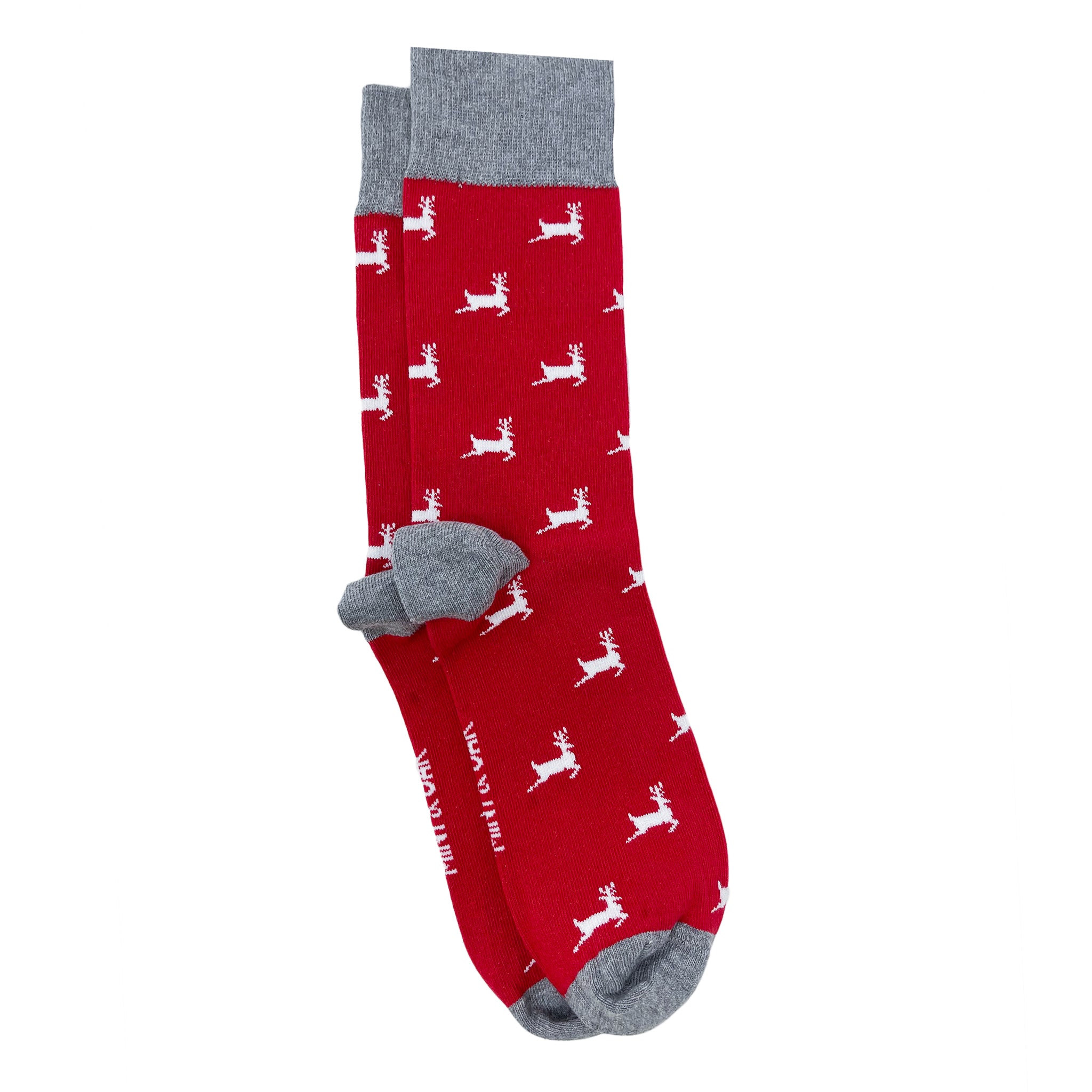 Red Dasher Men's Crew Socks