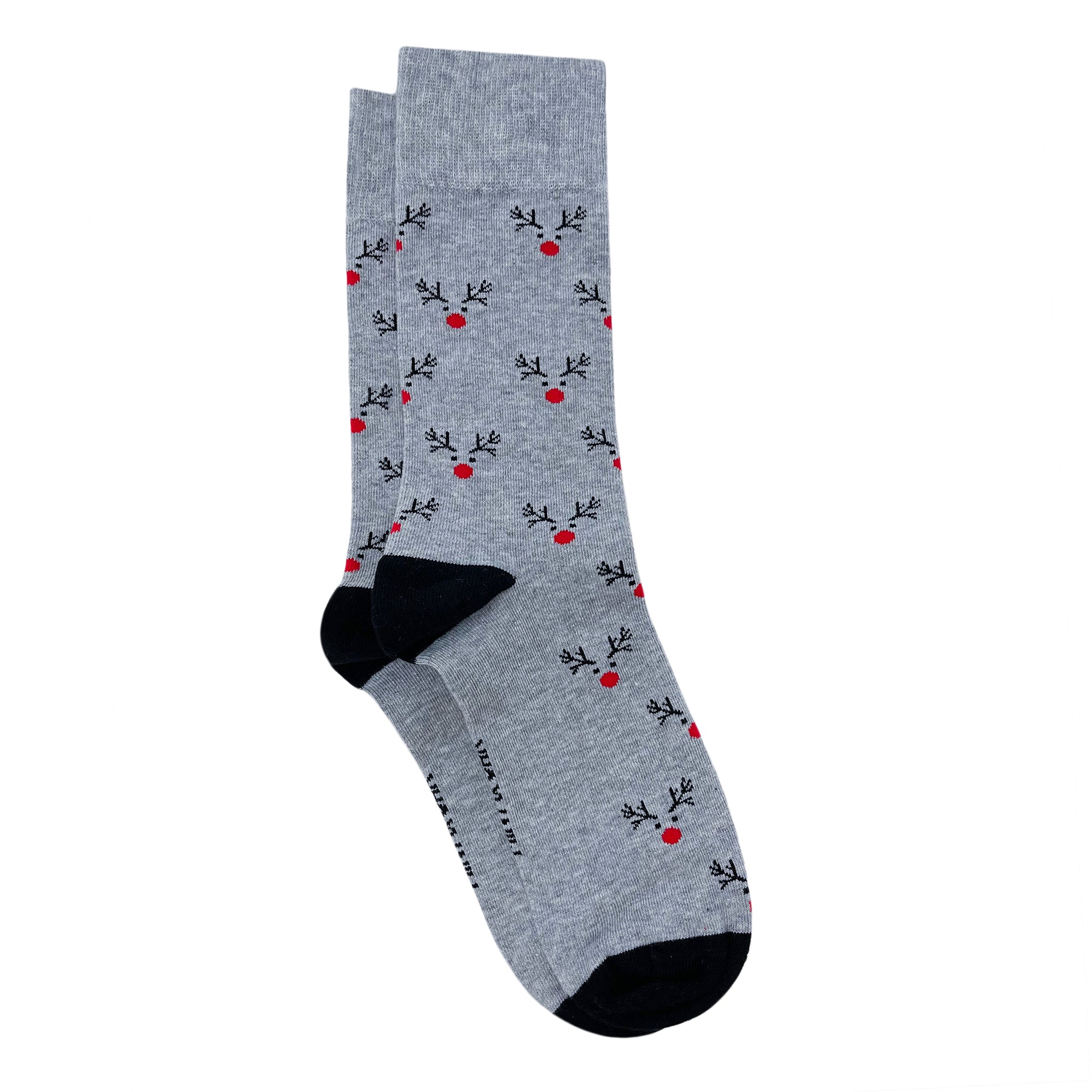 Red Nose Rudolph Men's Ankle Socks