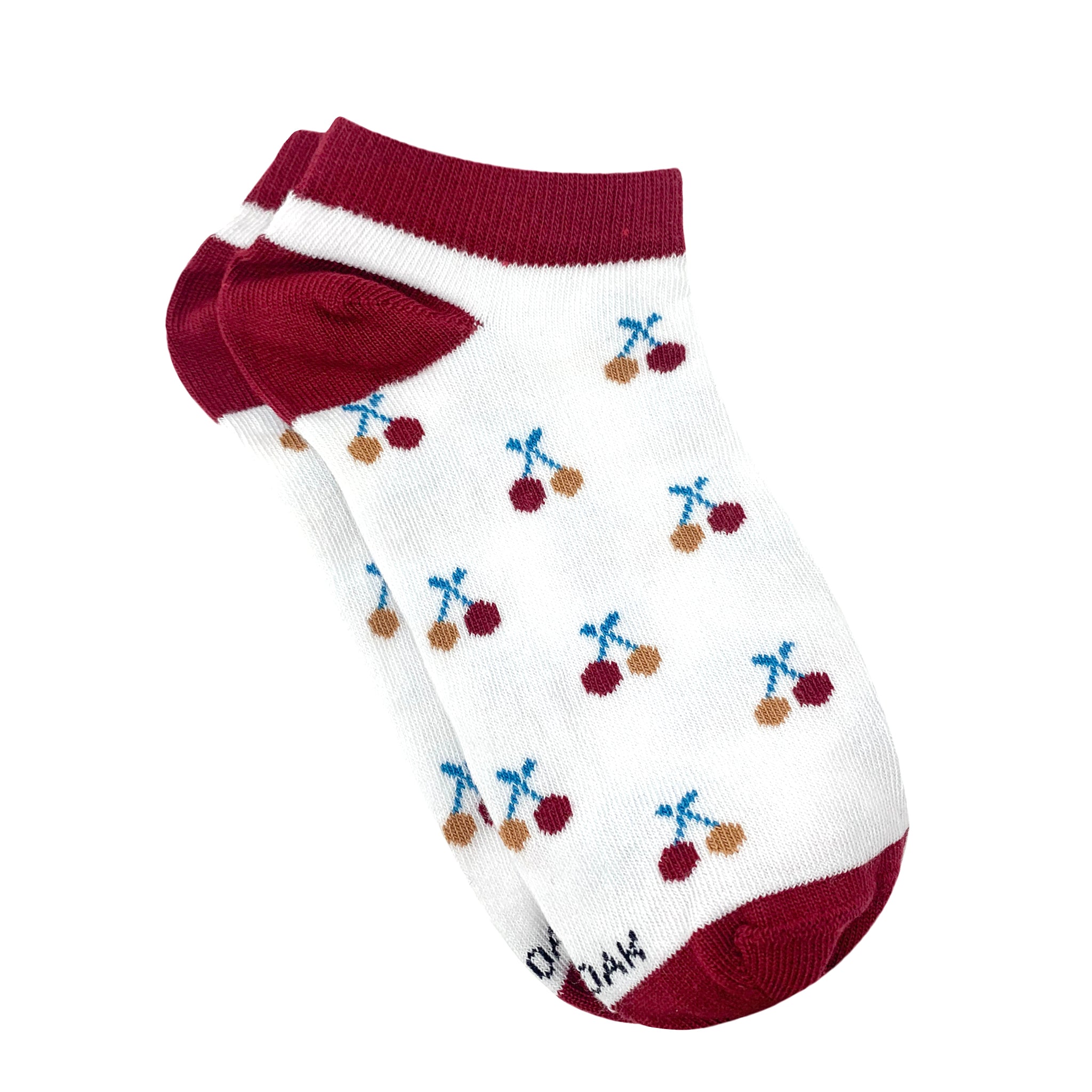 Feelin Cherry-Fic Ankle Socks for Women