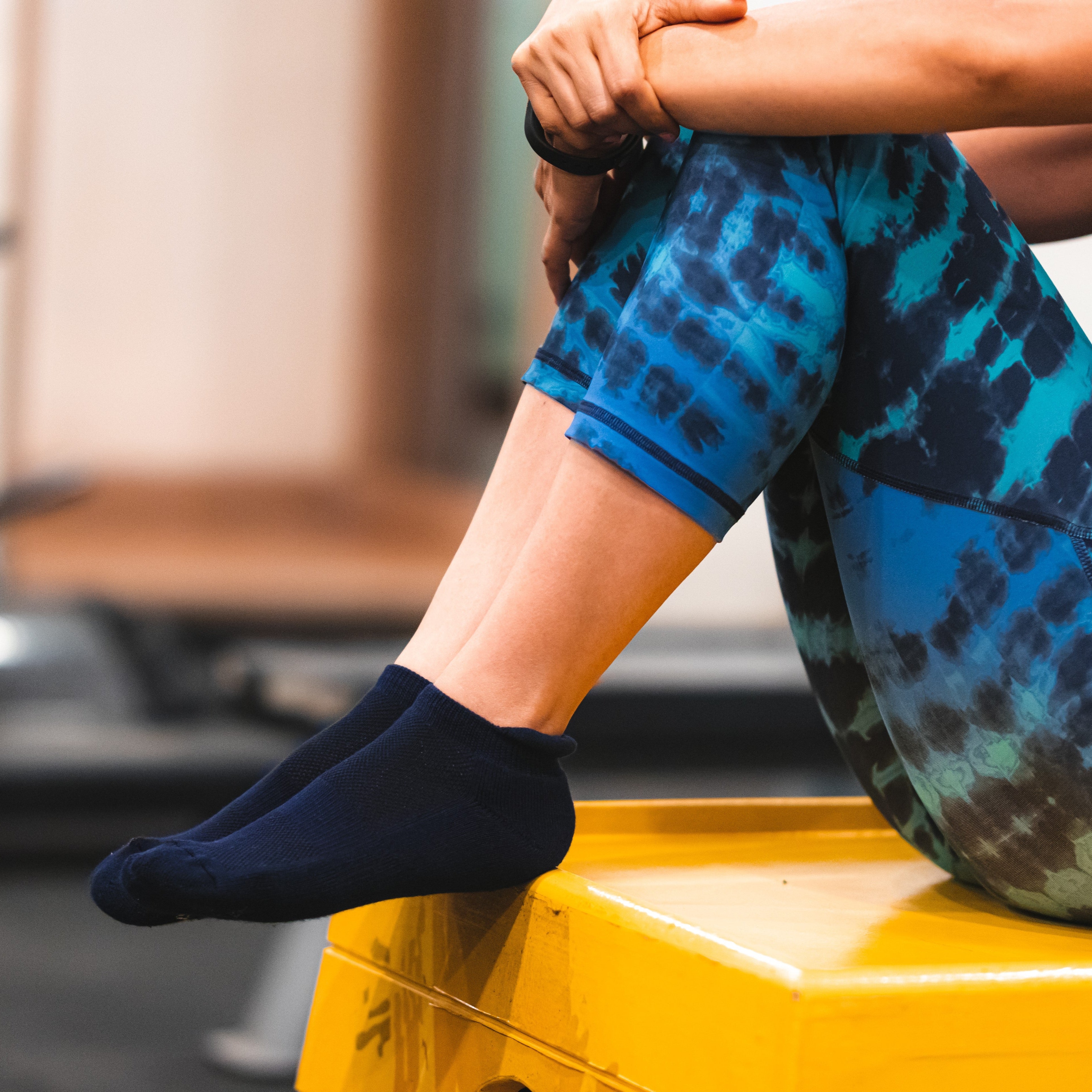 Bamboo Sports Socks For Women - Navy Blue