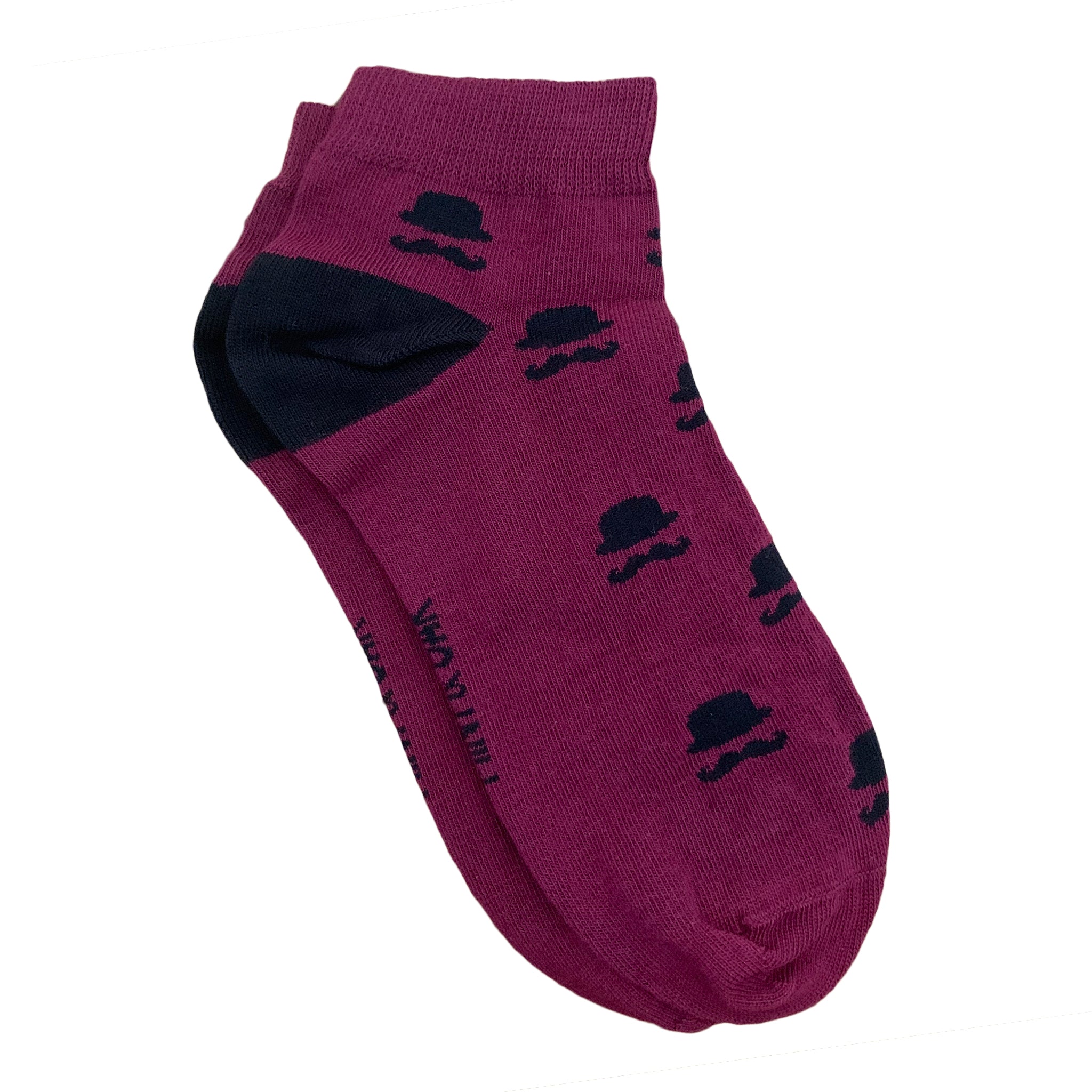 Men & Moustaches Men's Ankle Socks