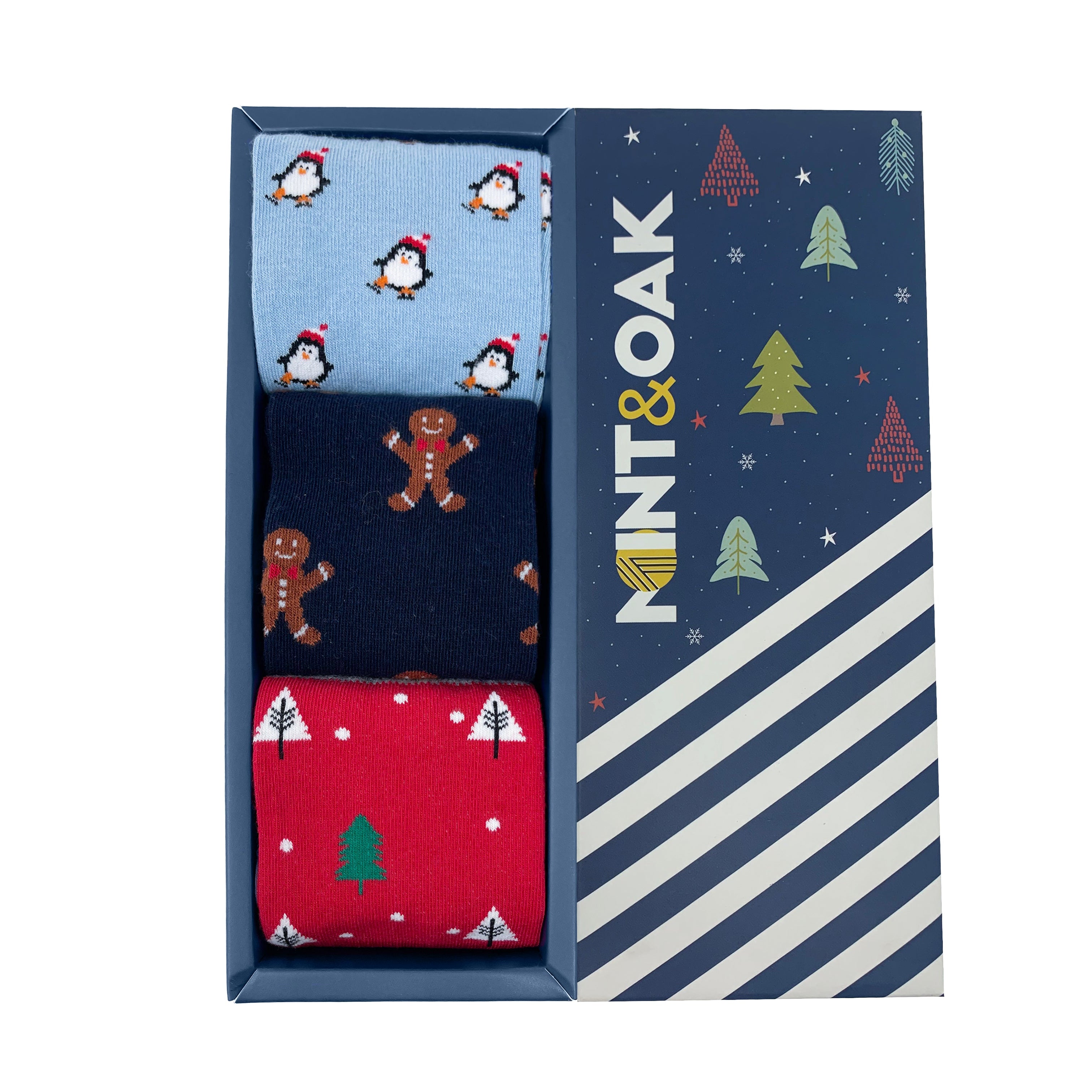 Jolly holidays Set-of-3 Crew Socks for Men