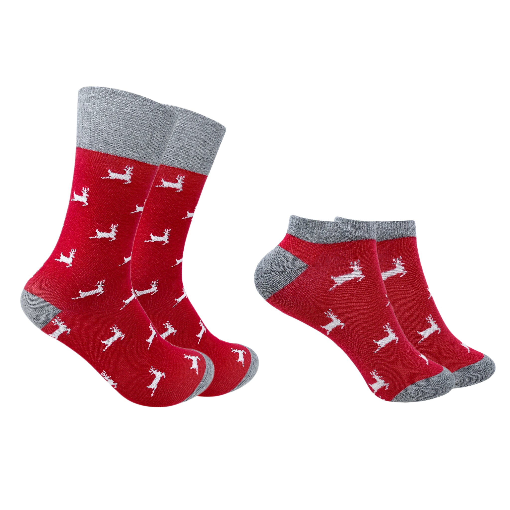 Red dasher Men & Women Matching Socks