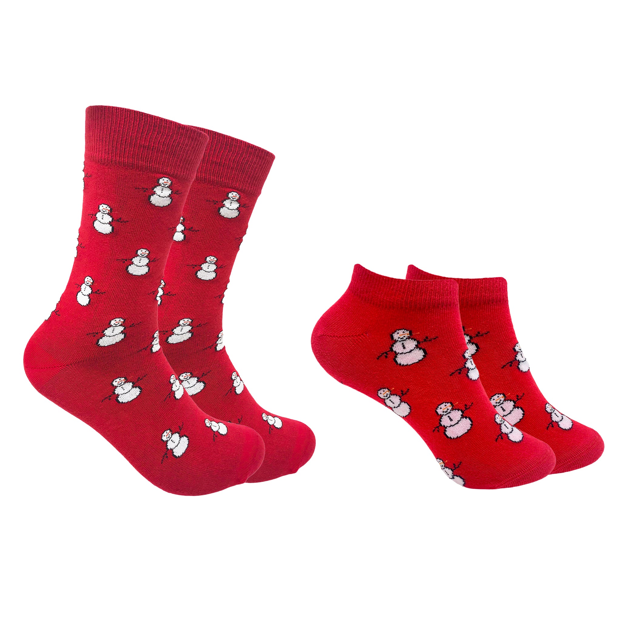 Snowman Men & Women Matching Socks
