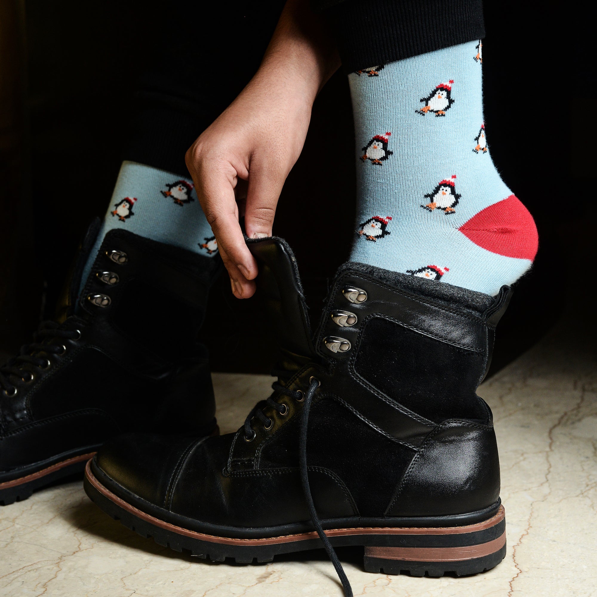 Jolly holidays Set-of-3 Crew Socks for Men