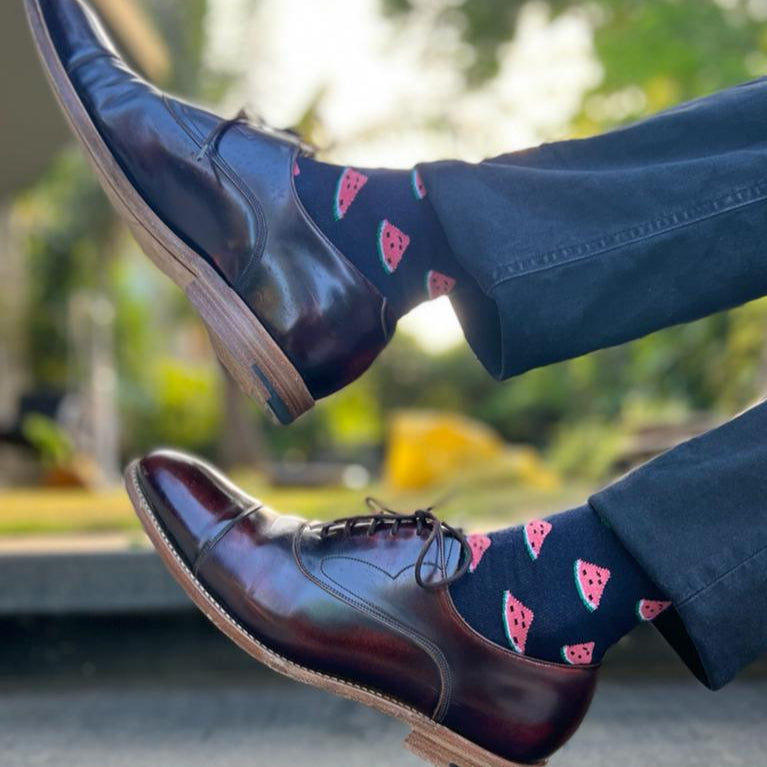 One In A Melon Men's Crew Socks