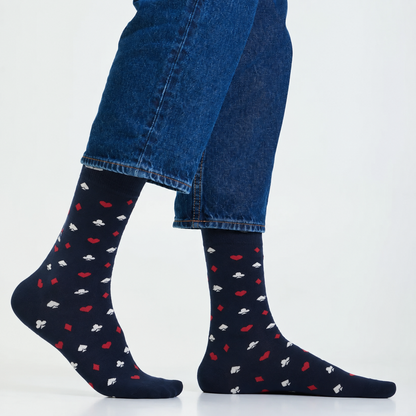 Royal Flush Men's Crew Socks
