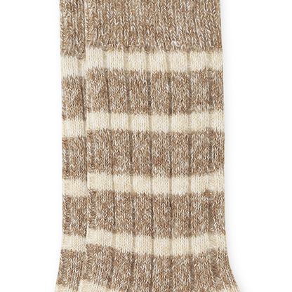 Men’s Thermal Crew Socks - Light Brown