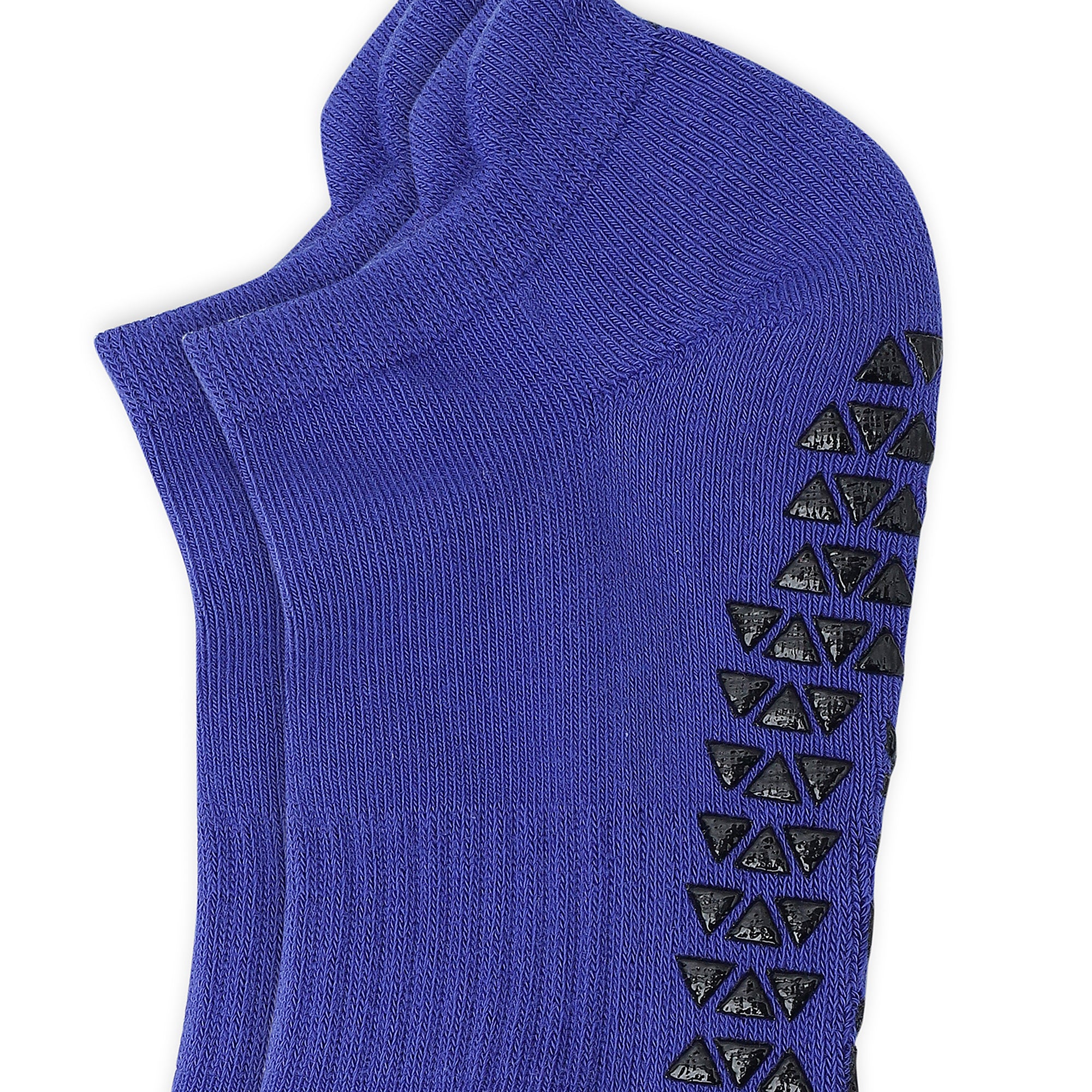 Navy Blue Unisex Ankle Sports Grip Socks