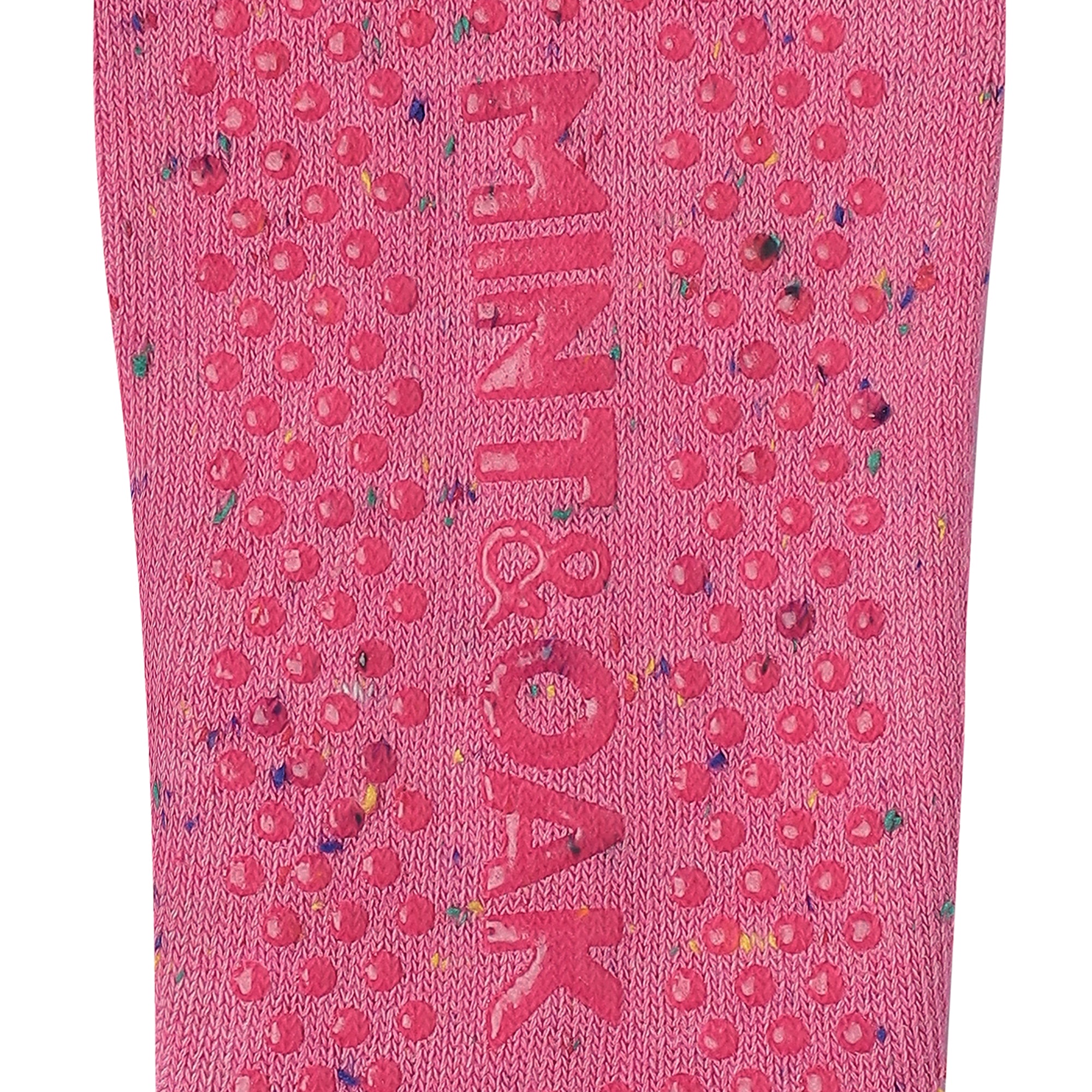 Double Criss Cross Yoga and Pilates Non-Slip Socks for Women - Dark Pink