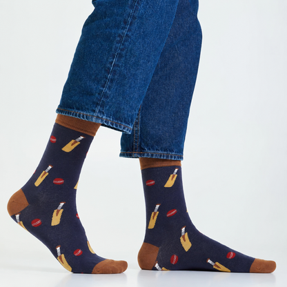 Full Toss Men's Crew Socks
