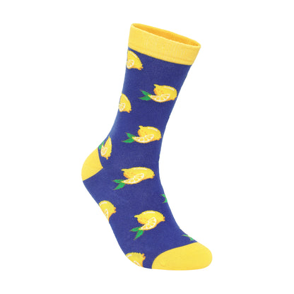 Lemon Zest Men's Crew Socks