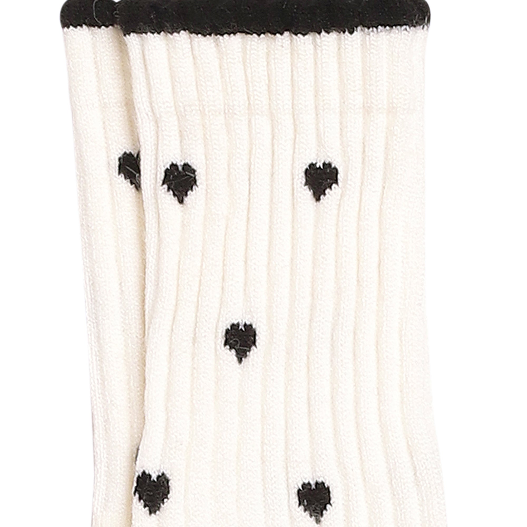 Women's Premium Wool blend Crew Socks - Off White