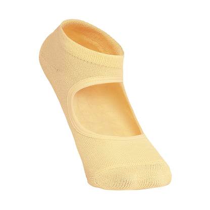 Yoga and Pilates Non-Slip Socks for Women - Yellow