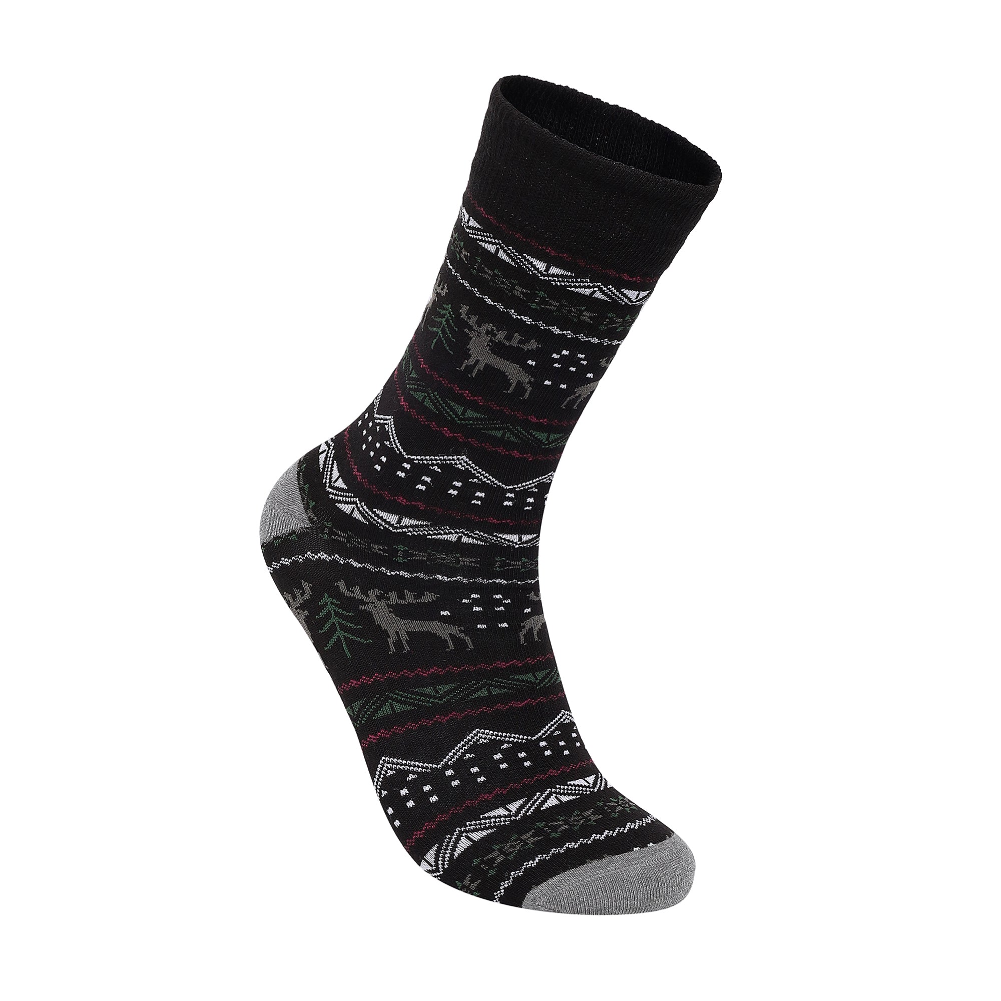 Nordic Reindeer Men's Crew Socks