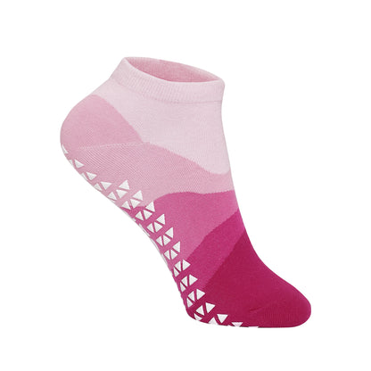 Yoga and Pilates Non-Slip Socks for Women - Pink Wave