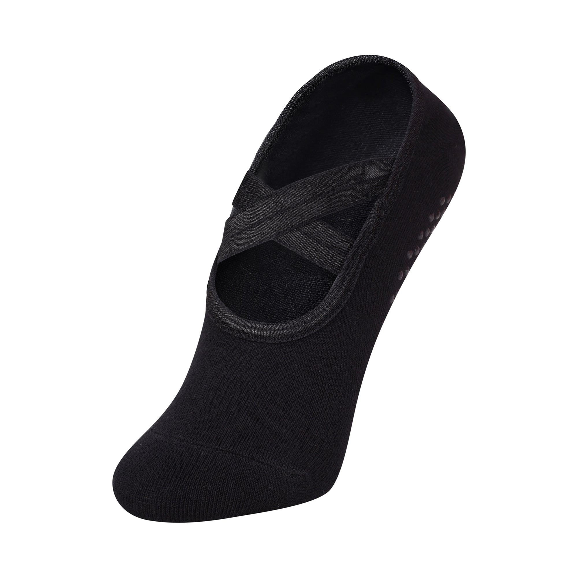 Yoga and Pilates Non-Slip Socks for Women - Black