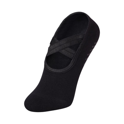 Yoga and Pilates Non-Slip Socks for Women - Black