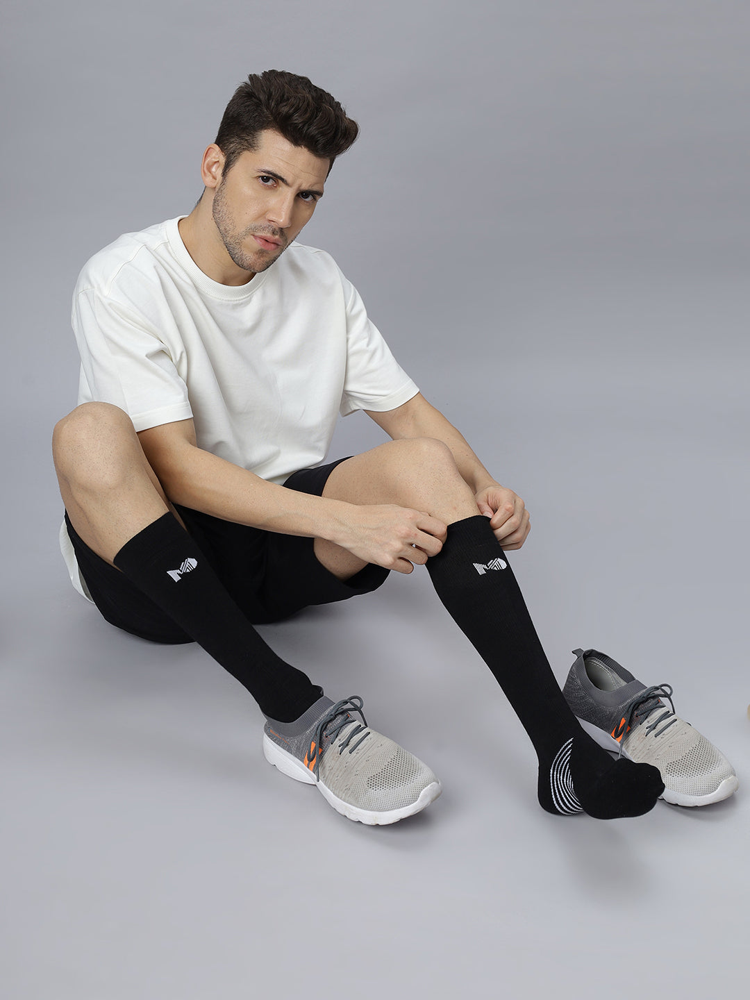 Bamboo Compression Socks for Men (Black)