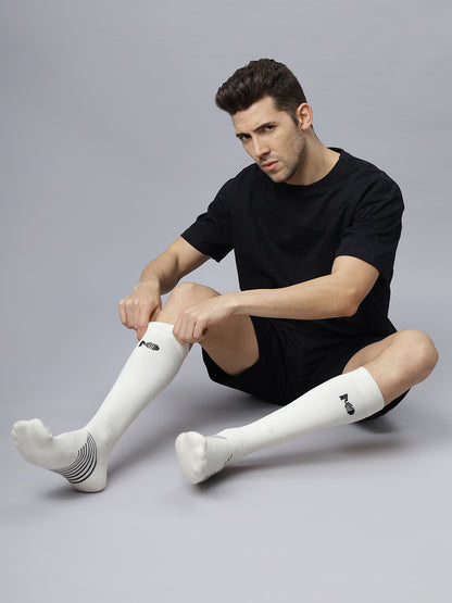 Bamboo Compression Socks for Men (Off White)