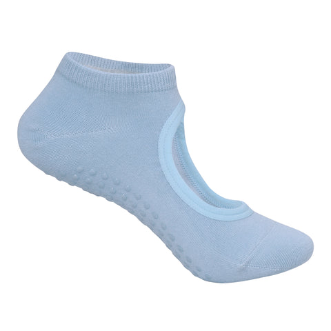 Yoga Socks Anti-Skid Technology- Light Blue