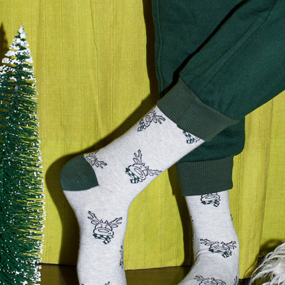 Reindeer Men's Crew Socks