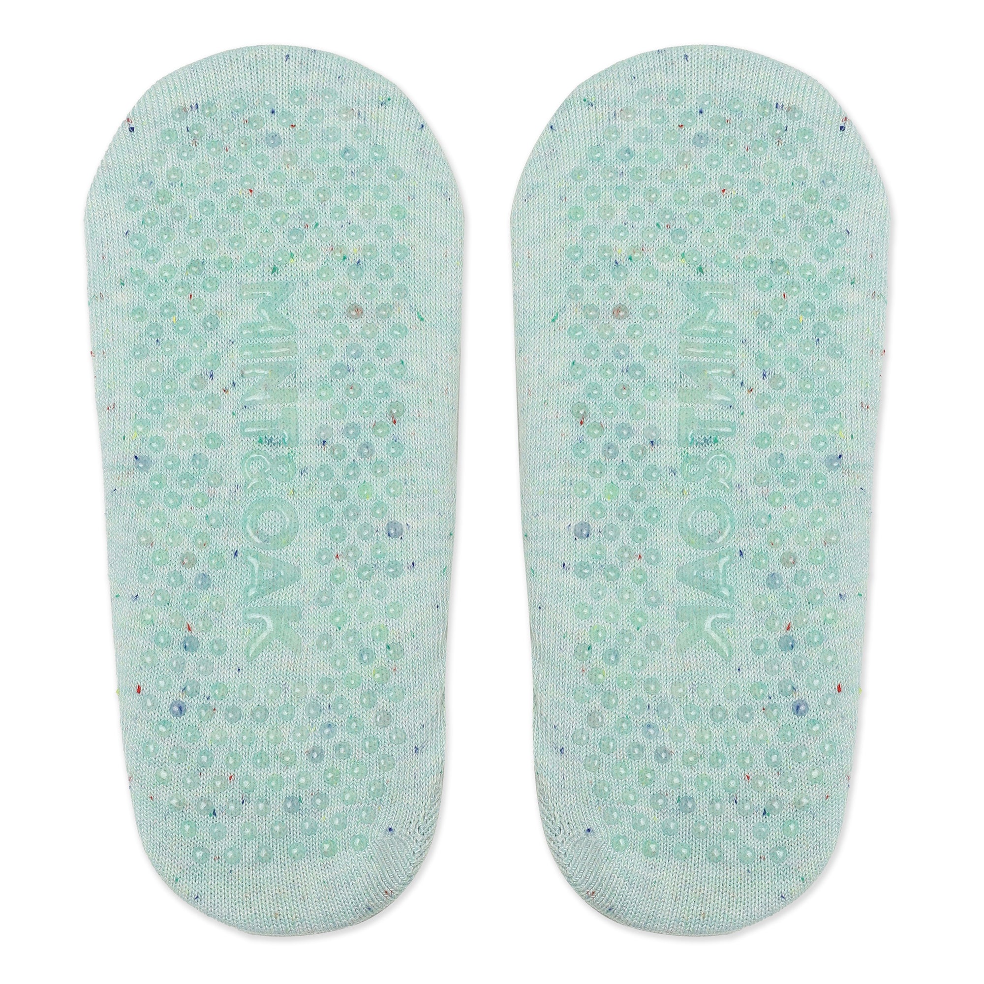 Double Criss Cross Yoga and Pilates Non-Slip Socks for Women - Green