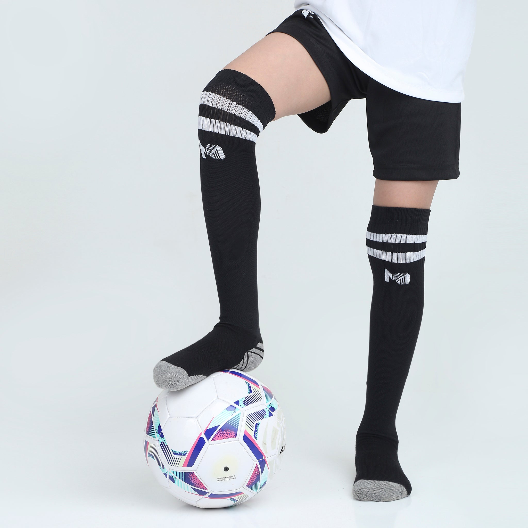 Kids Football Socks - Black