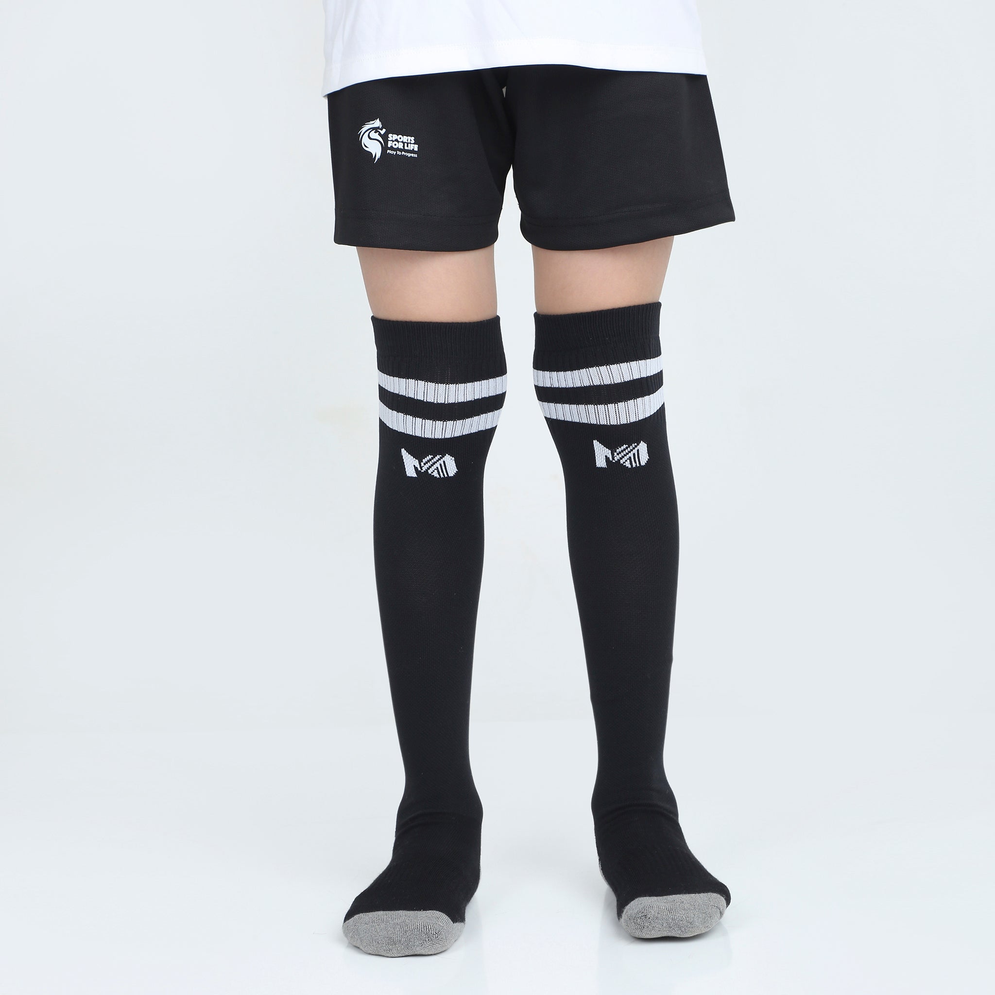 Kids Football Socks - Black