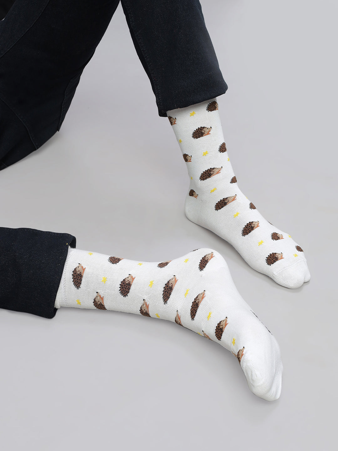 Hedgehog Men's Crew Socks