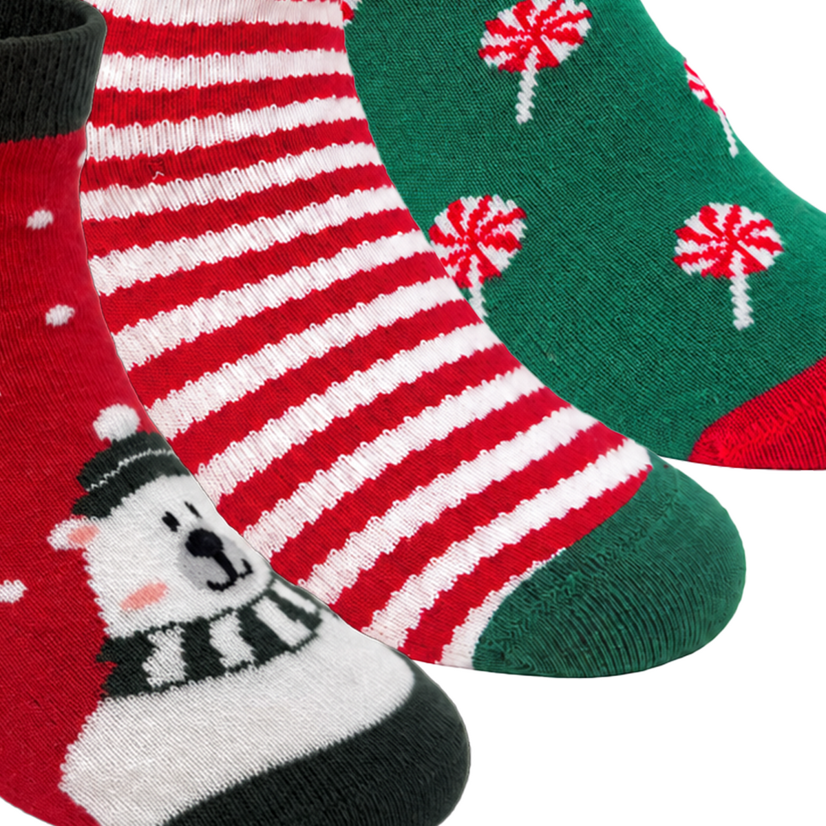 Lil’ Christmas Cheer Kids Socks Pack of 3