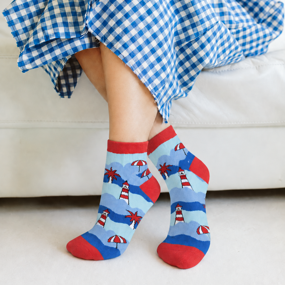 Tropical Ride Socks For Women