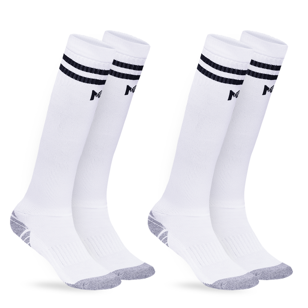 Kids Football Pack of 2 - (White)