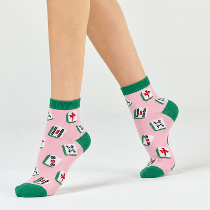 Mahjong Girl Socks For Women