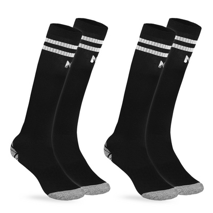 Kids Football Pack of 2 - (Black)