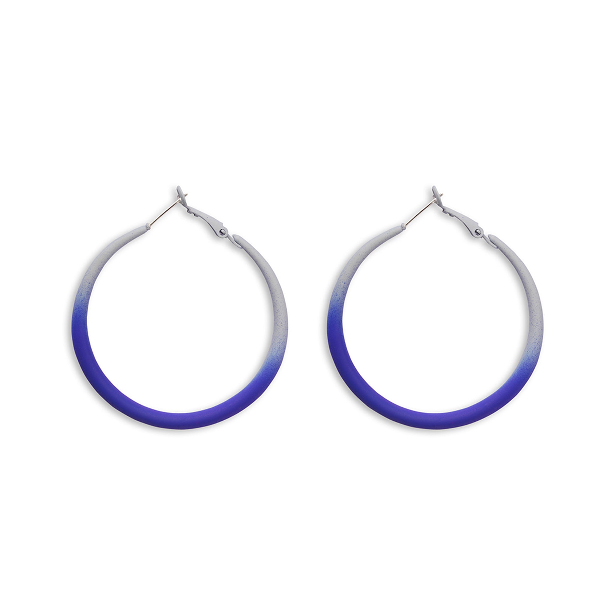 Moonlight blue hoops
