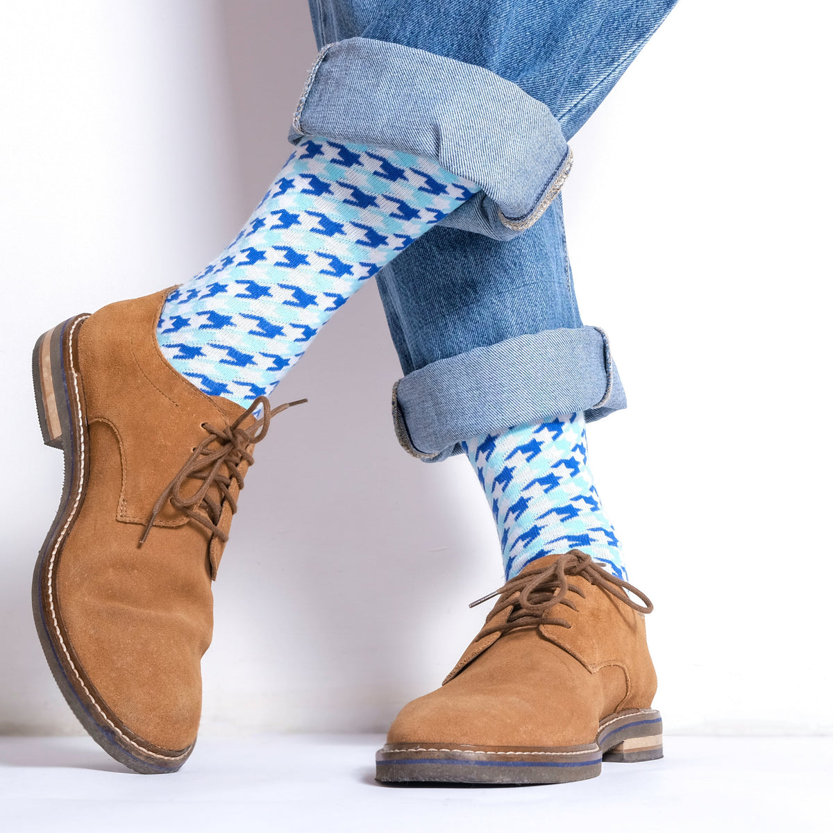 Fun and Fabulous Set-of-3 Crew Socks for Men