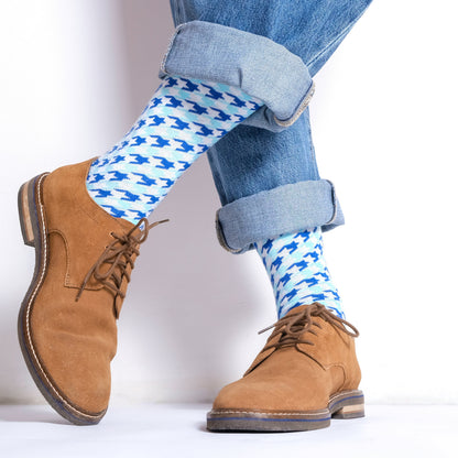 Fun and Fabulous Set-of-3 Crew Socks for Men