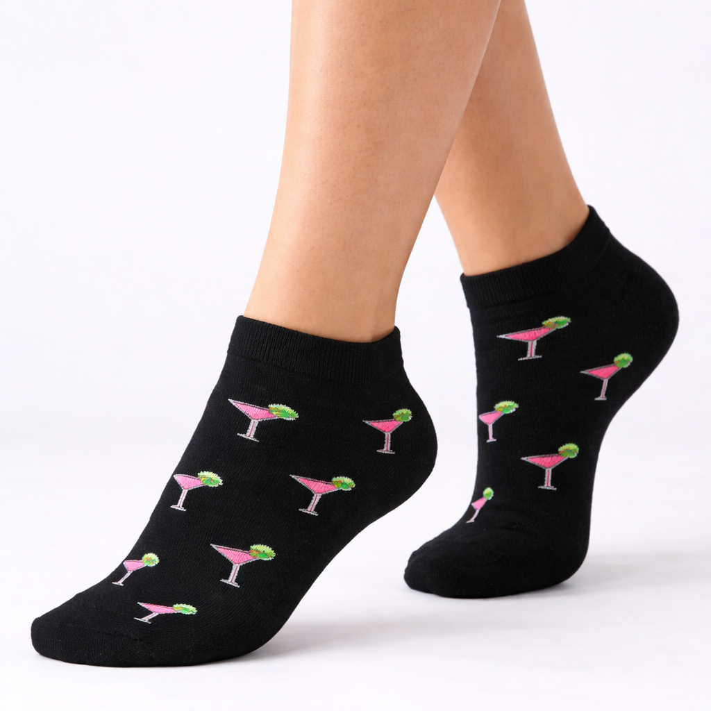 Sip in Style Ankle Socks For Women