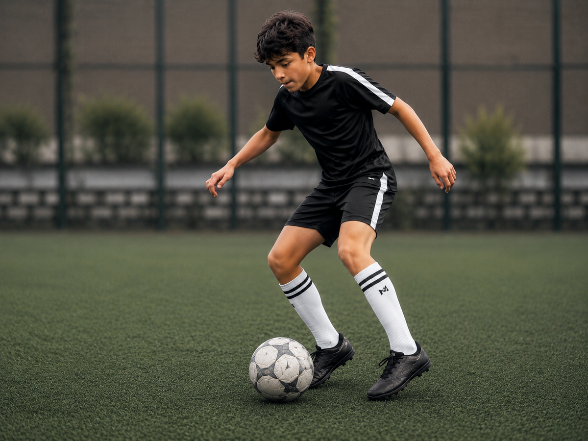 Kids Football Pack of 2 - (White)