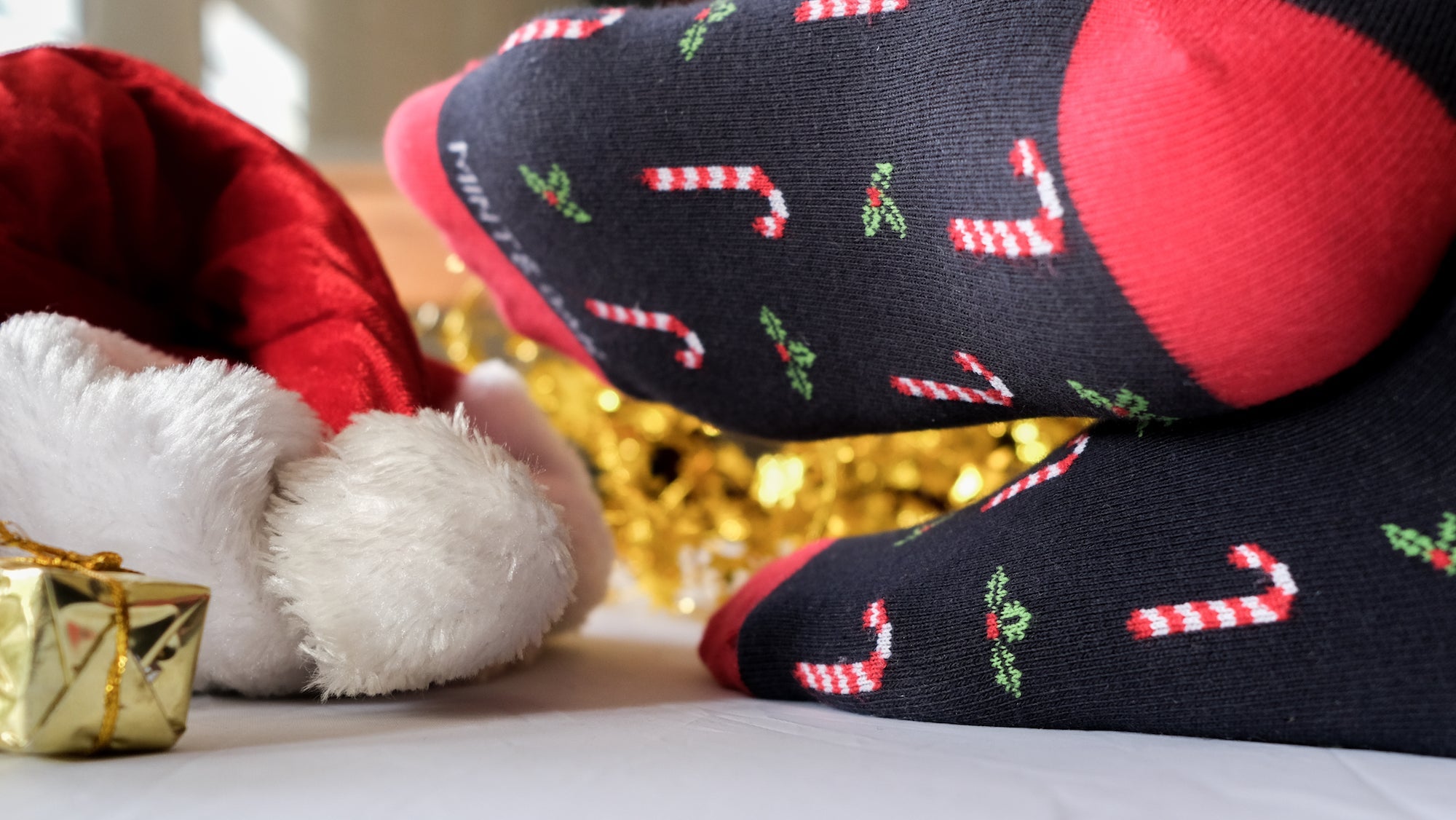 Candycane Men's Crew Socks