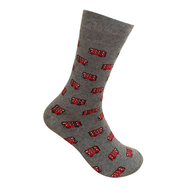 Gift Box Of 3 - Crimson Trio Socks For men