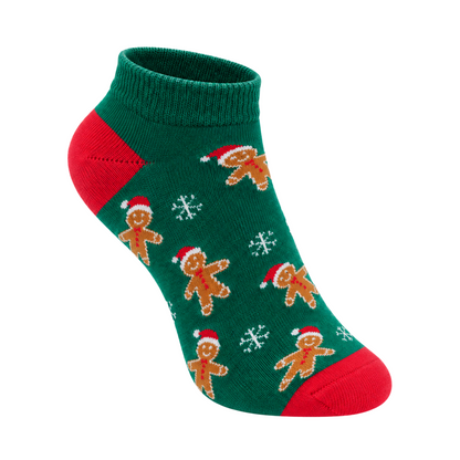Gingerbread Ankle Socks for Women