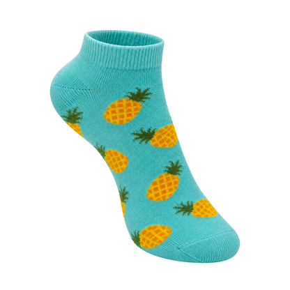 Pineapple Bliss Ankle Socks for Women