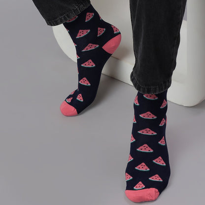 One In A Melon Men's Crew Socks