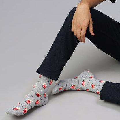Poppin’ Fun Men's Crew Socks