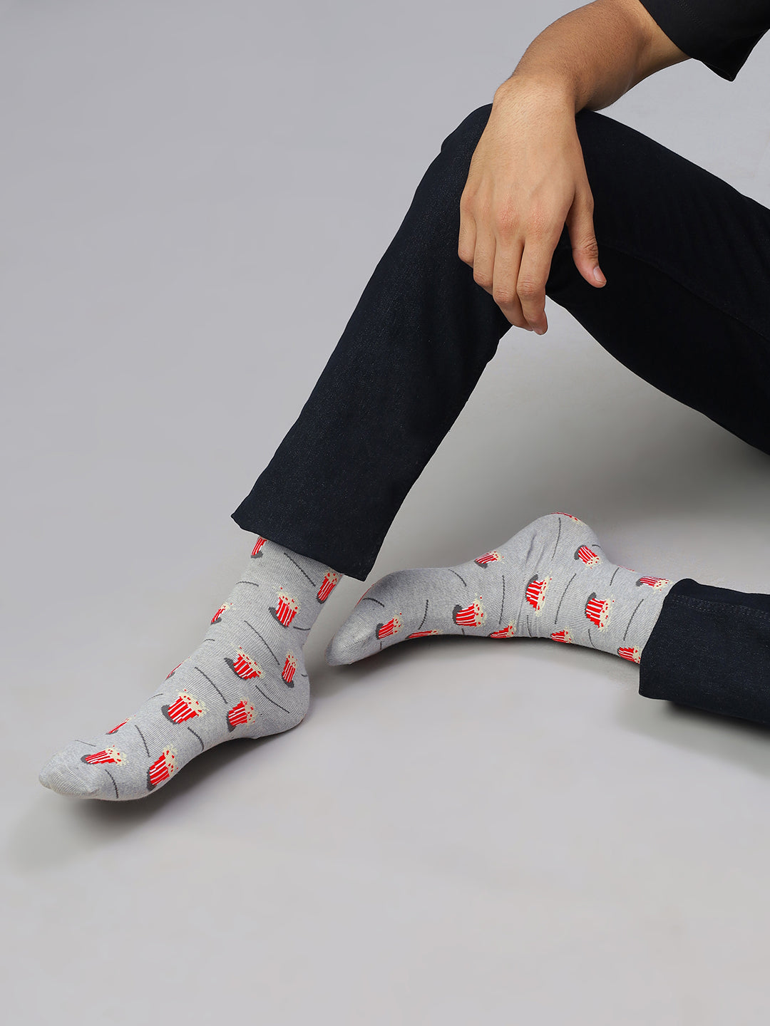 Poppin’ Fun Men's Crew Socks