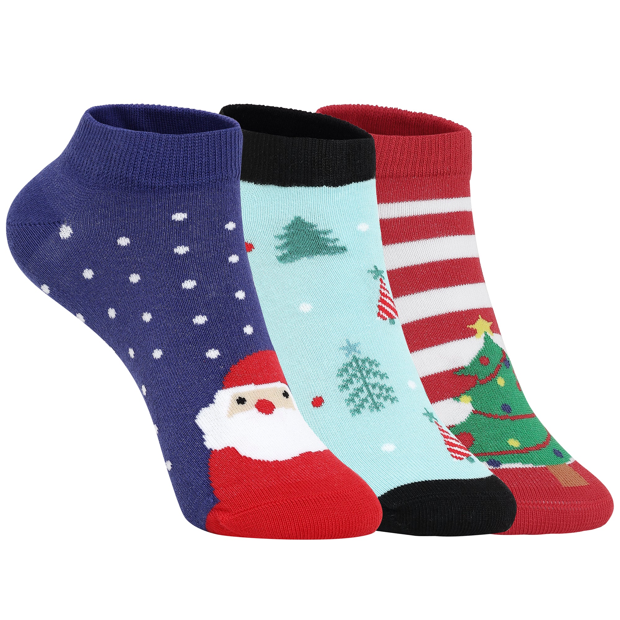 Winter Wonderland Set of 3 Socks for Women - Giftbox Packaging